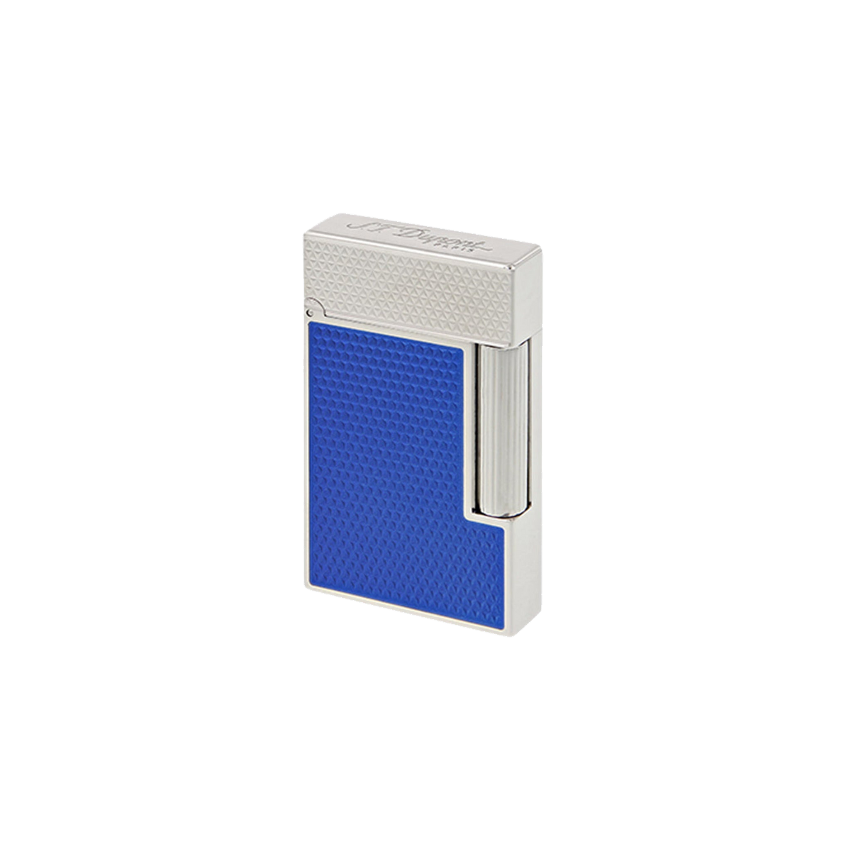 S.T. Dupont Lighter Gsl Electric Blue Palladium — alternate view