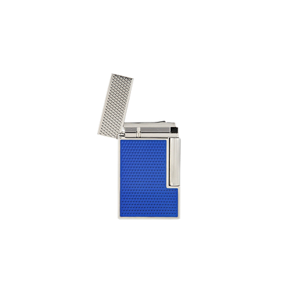 S.T. Dupont Ligne 2 - Lighter Electric Blue Palladium — view 5