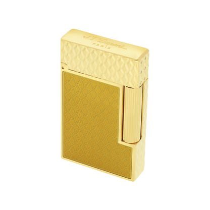 S.T. Dupont Ligne 2 - Lighter Guilloche Honey Yellow Gold — view 5