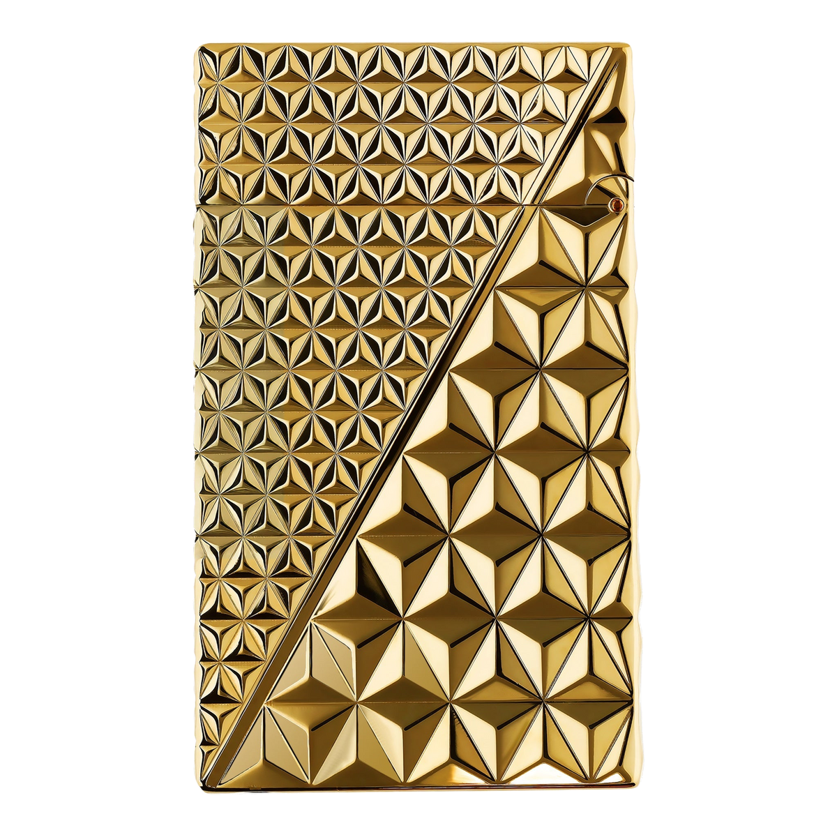 S.T. Dupont Ligne 2 - Double Fire X - Yellow Gold — angle view