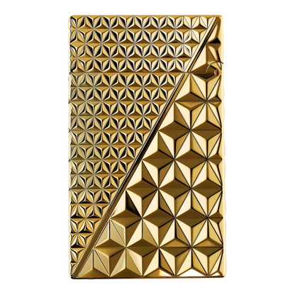 S.T. Dupont Ligne 2 - Double Fire X - Yellow Gold — angle view
