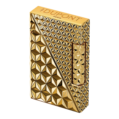S.T. Dupont Ligne 2 - Double Fire X - Yellow Gold — detail view