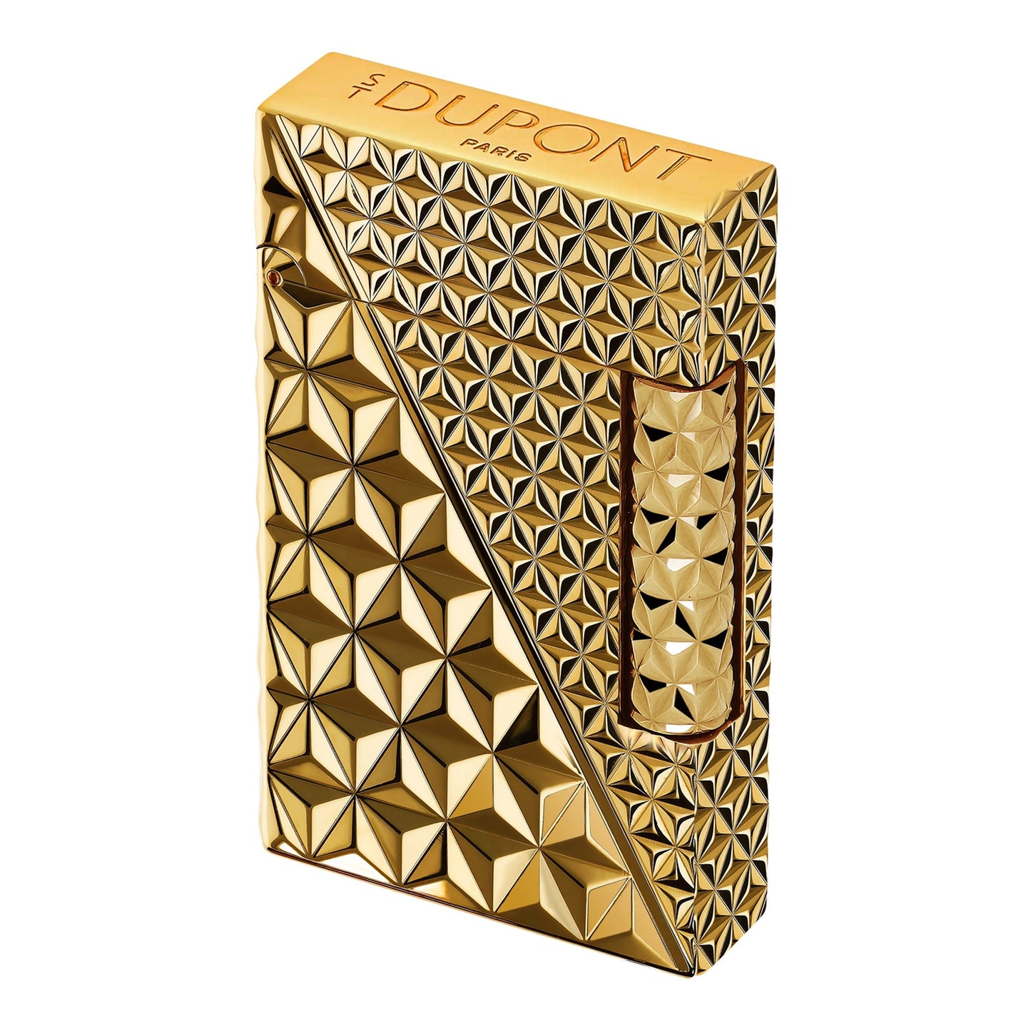 S.T. Dupont Ligne 2 - Double Fire X - Yellow Gold — detail view