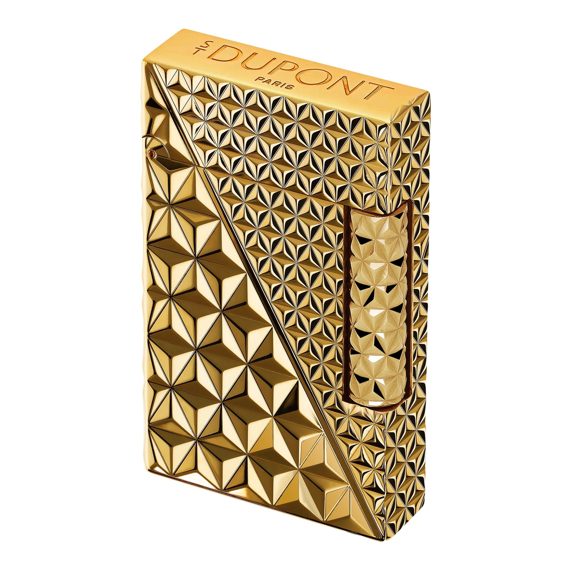 S.T. Dupont Ligne 2 - Double Fire X - Yellow Gold — detail view
