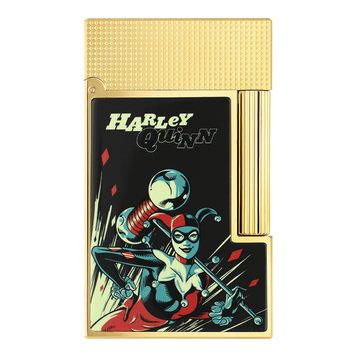S.T. Dupont Ligne 2 - Lacquered Lighter DC Comics Gold