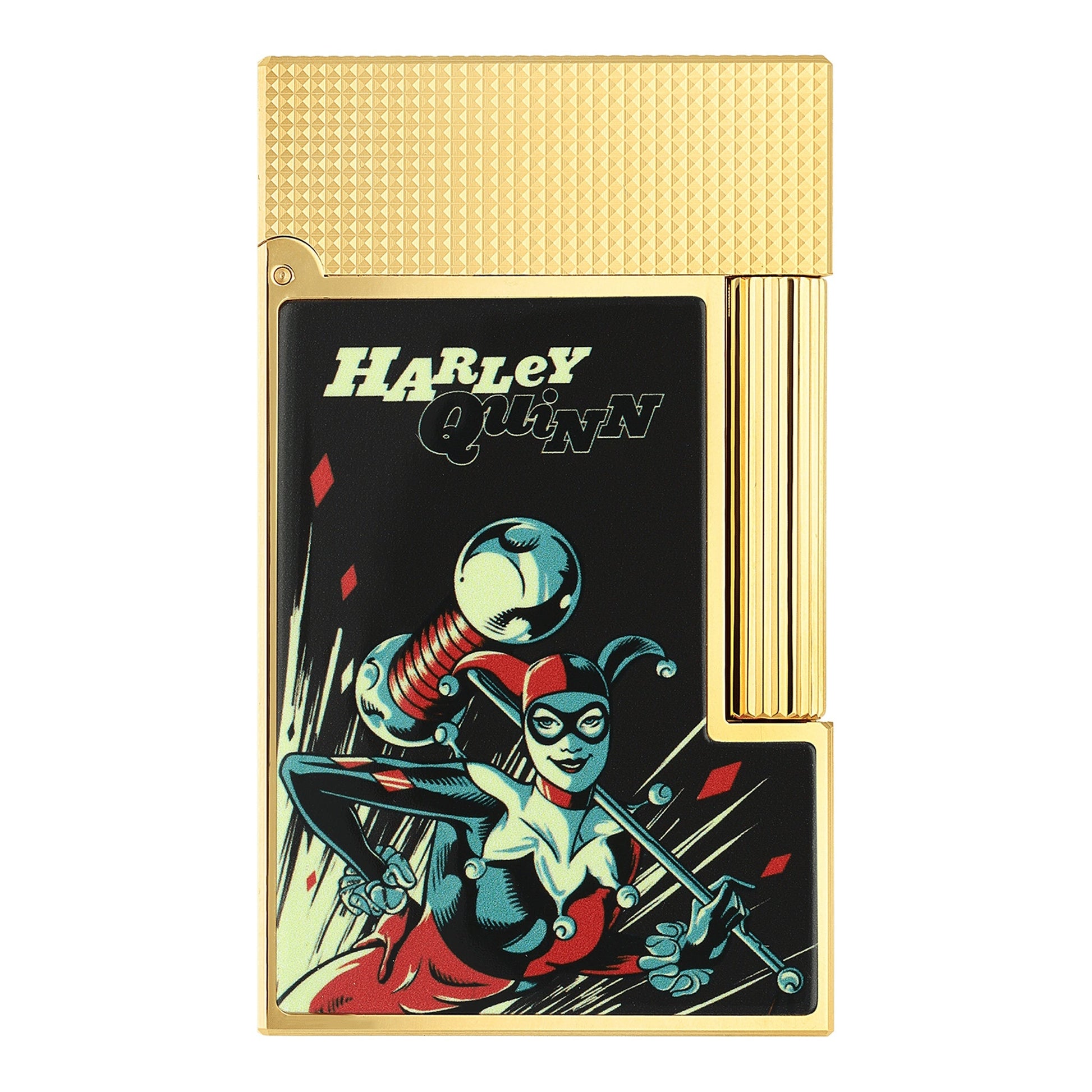 S.T. Dupont Ligne 2 - Lacquered Lighter DC Comics Gold