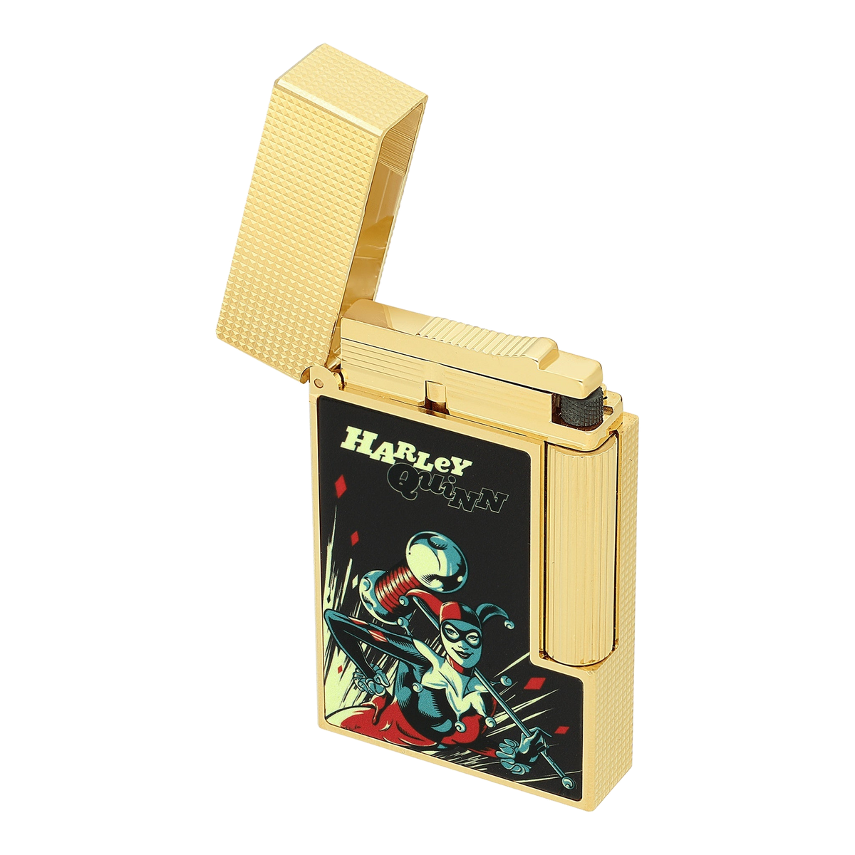 S.T. Dupont Ligne 2 - Lacquered Lighter DC Comics Gold — detail view