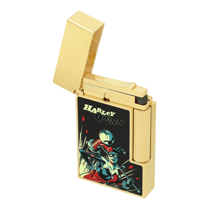 S.T. Dupont Ligne 2 - Lacquered Lighter DC Comics Gold — detail view