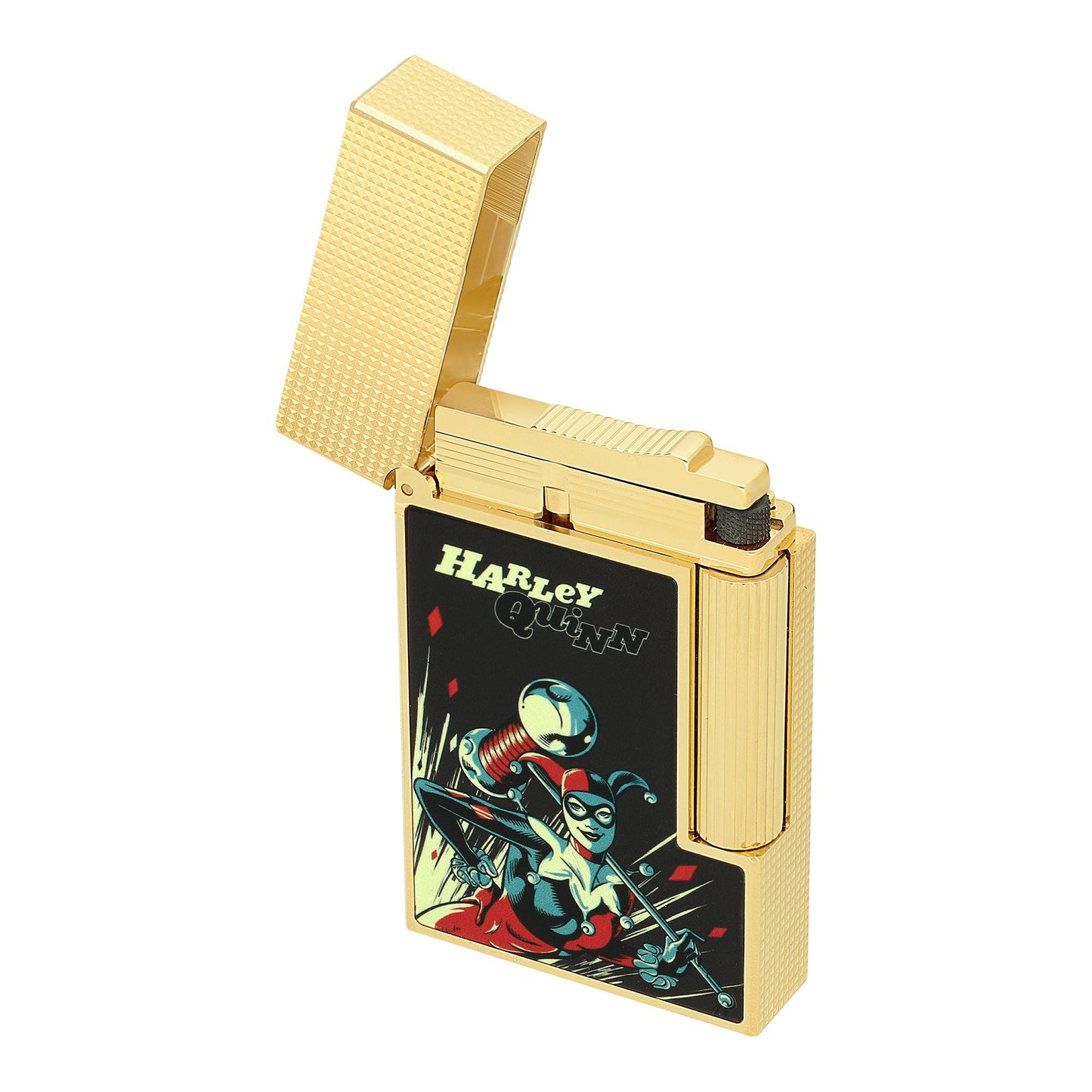 S.T. Dupont Ligne 2 - Lacquered Lighter DC Comics Gold — detail view