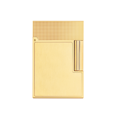 S.T. Dupont Lighter Pdd Yellow Gold Brushed
