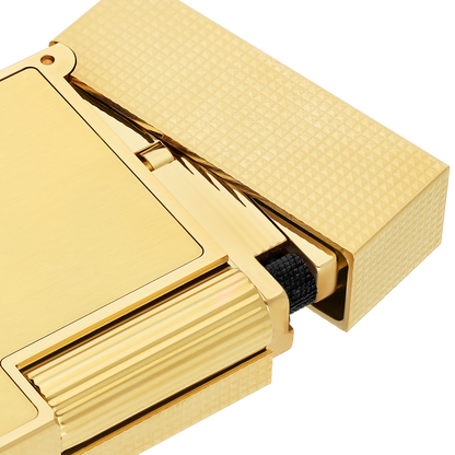 S.T. Dupont Lighter Pdd Yellow Gold Brushed — alternate view
