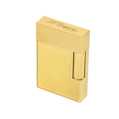 S.T. Dupont Ligne 2 Small - Lighter Brushed Yellow Gold — view 5