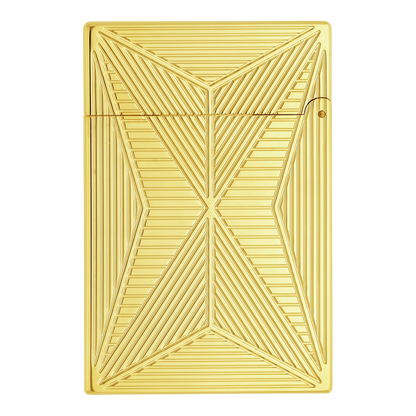 S.T. Dupont Ligne 2 Small - Fire X Yellow Gold — angle view