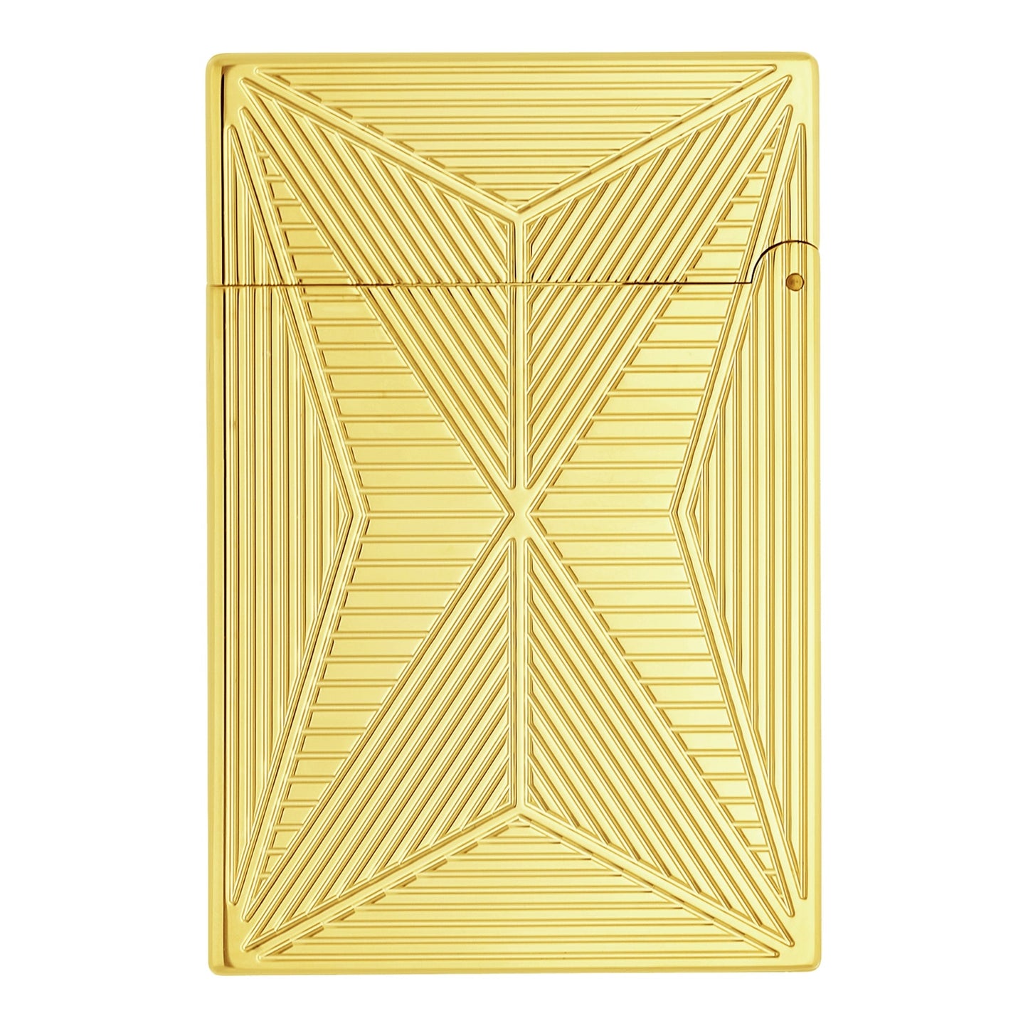 S.T. Dupont Ligne 2 Small - Fire X Yellow Gold — angle view