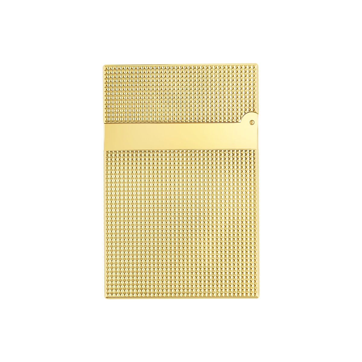 S.T. Dupont Lighter Microdiam Ygold — angle view