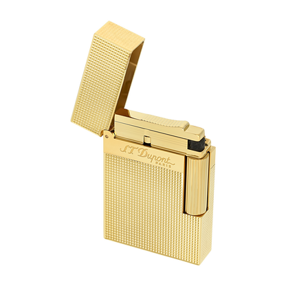 S.T. Dupont Lighter Microdiam Ygold — detail view