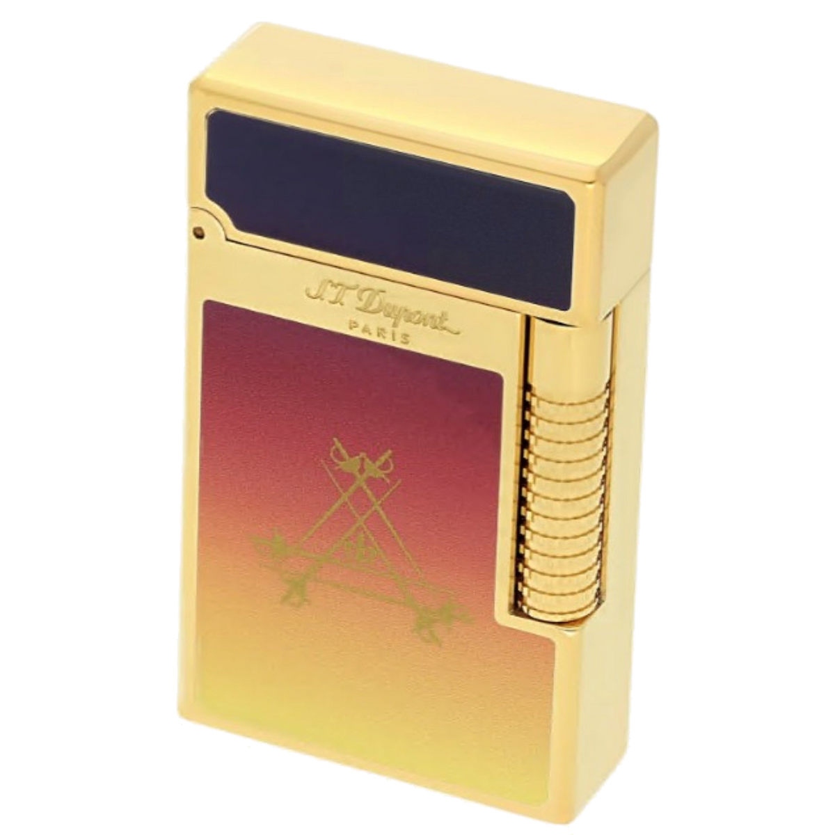 S.T. Dupont Le Grand Dupont - Lacquered Lighter Violet — detail view