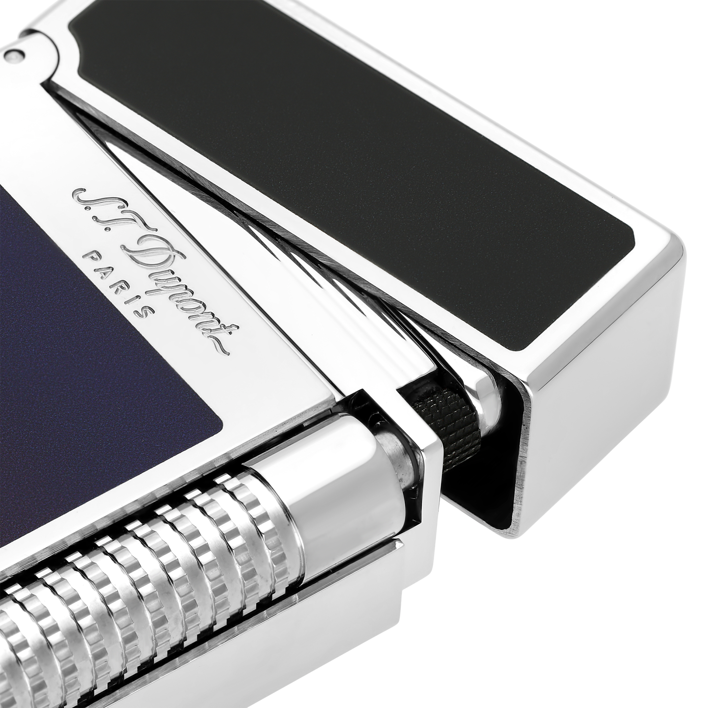 S.T. Dupont Lighter Le Grand Dupont La Nuit Palladium — alternate view