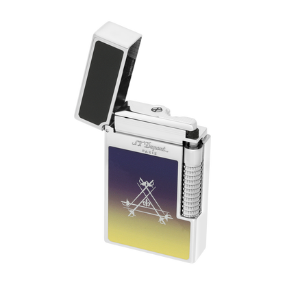 S.T. Dupont Lighter Le Grand Dupont La Nuit Palladium — detail view