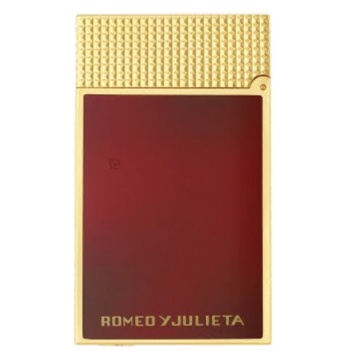 S.T. Dupont Romeo Y Julieta - Le Grand Dupont - Lacquered Lighter Burgundy — angle view