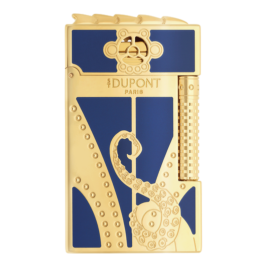 S.T. Dupont Le Grand Dupont Mobilis lighter, 20,000 Leagues Under the Sea, blue Gulf Stream
