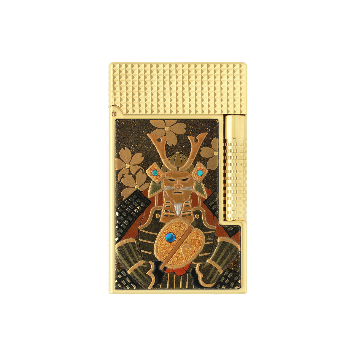 S.T. Dupont Lighter Le Maki-E Samourai Pattern