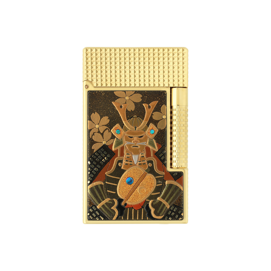 S.T. Dupont Lighter Le Maki-E Samourai Pattern