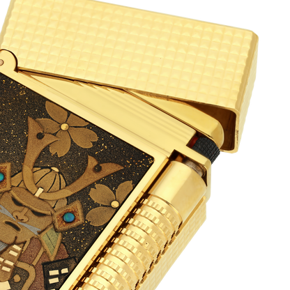 S.T. Dupont Lighter Le Maki-E Samourai Pattern — alternate view