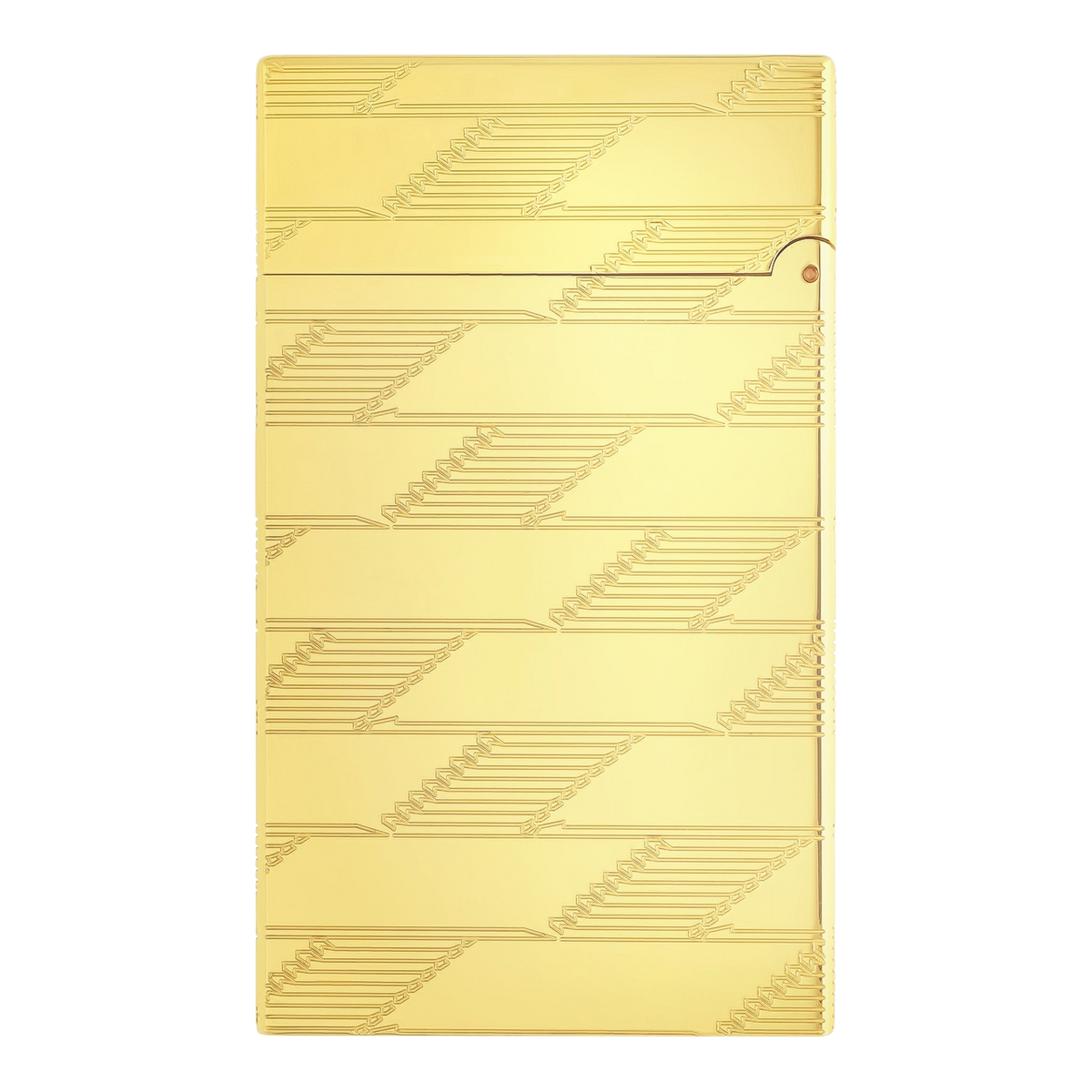 S.T. Dupont Le Grand Dupont - Guilloche Monogram 1872 - Yellow Gold — angle view