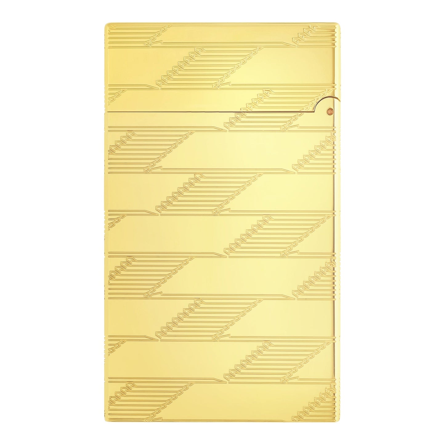 S.T. Dupont Le Grand Dupont - Guilloche Monogram 1872 - Yellow Gold — angle view
