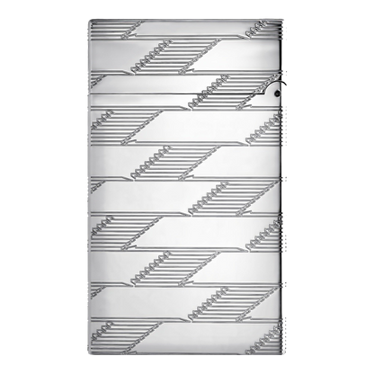 S.T. Dupont Le Grand Dupont - Guilloche Monogram 1872 - Palladium — angle view
