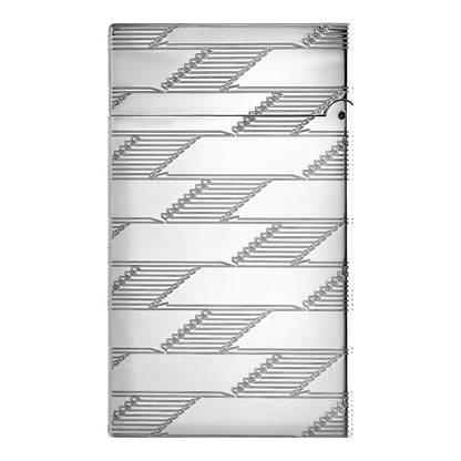 S.T. Dupont Le Grand Dupont - Guilloche Monogram 1872 - Palladium — angle view