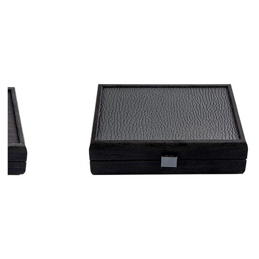 Manopoulos Playing Cards In Leatherette Case – Dark Grey