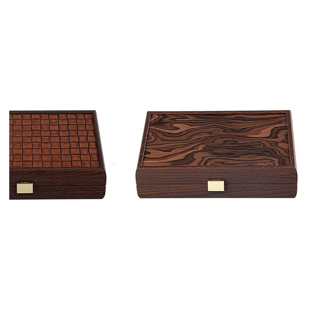 Manopoulos Playing Cards In California Walnut Burl Case