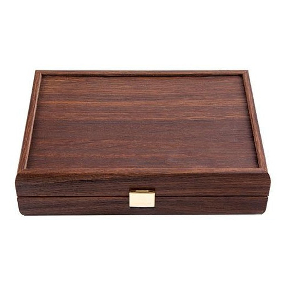 Manopoulos Playing Cards In Wooden Case – Dark Walnut