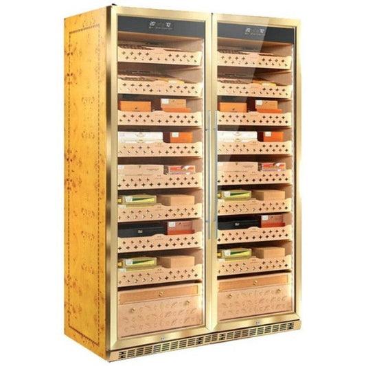 Raching SD 800 Double-Door Combine-Unit Cigar & Cigar Cabinet Series With Ammonia Removal