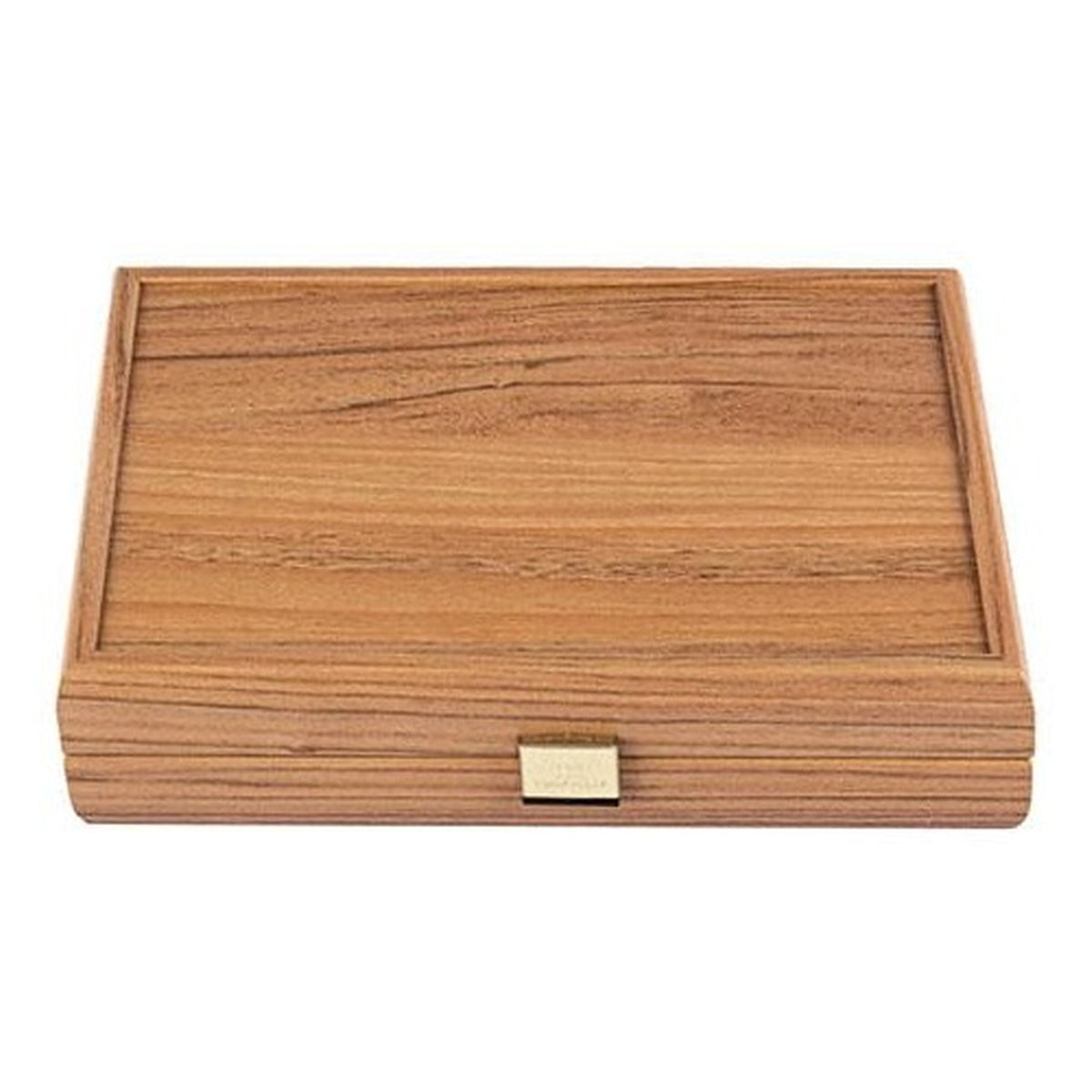 Manopoulos Dominoes In Wooden Case – Walnut