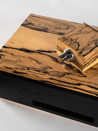 Table Lighter White Ebony