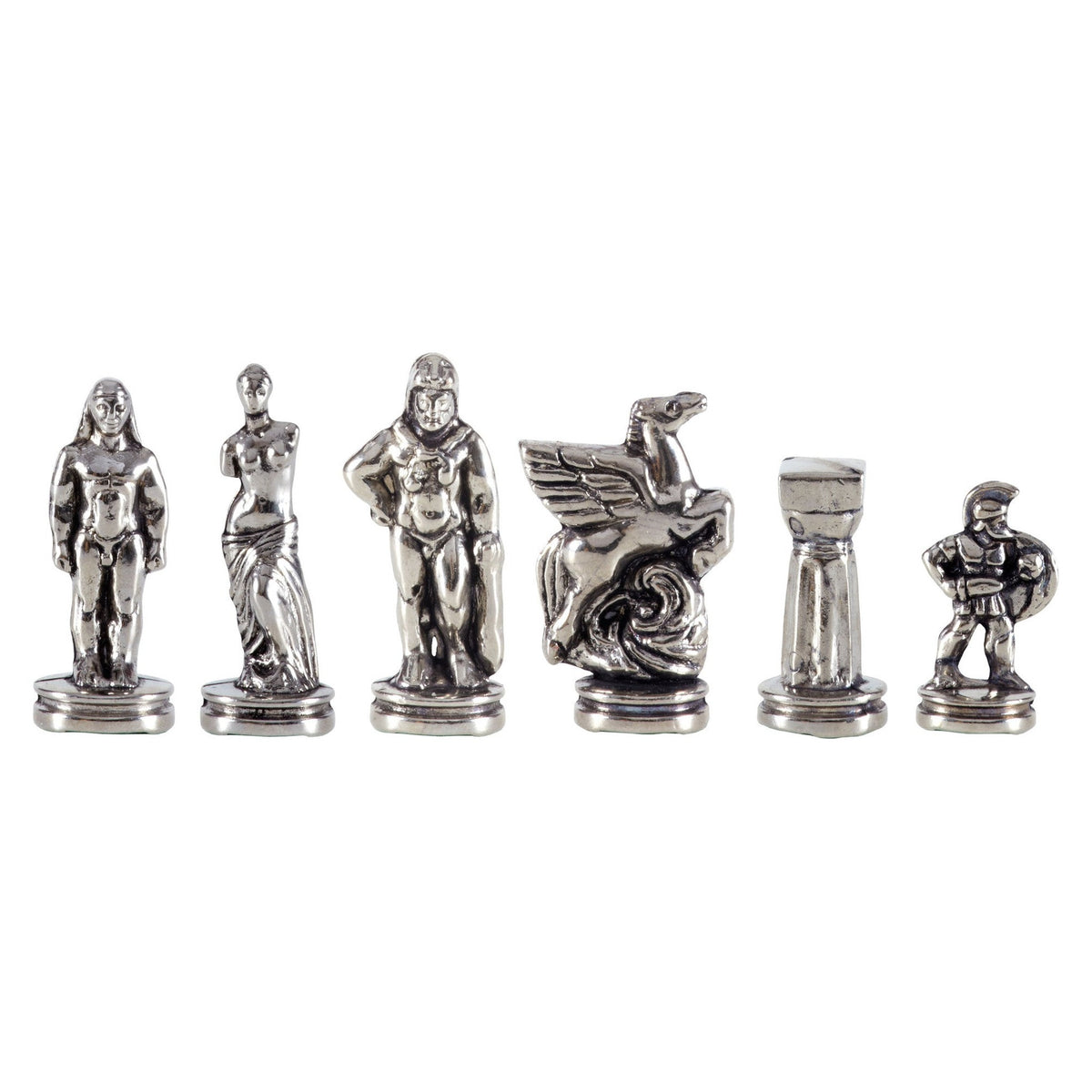 Manopoulos Spartan Warrior Metal Chessmen (3)
