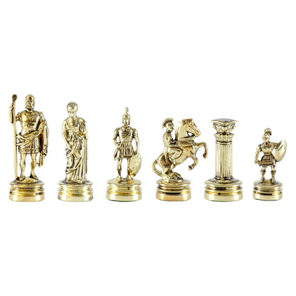 Manopoulos Greek Roman Period Metal Chessmen – F3C