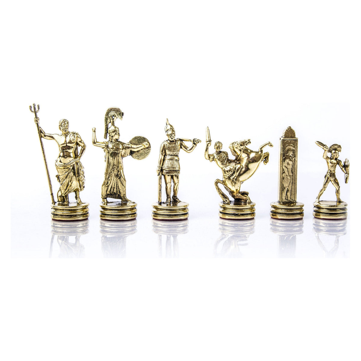Manopoulos Greek Mythology Metal Chessmen – F4
