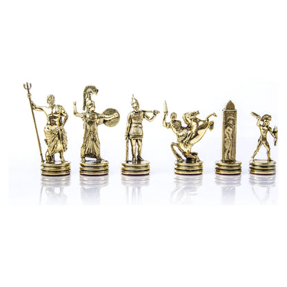 Manopoulos Greek Mythology Metal Chessmen – F4