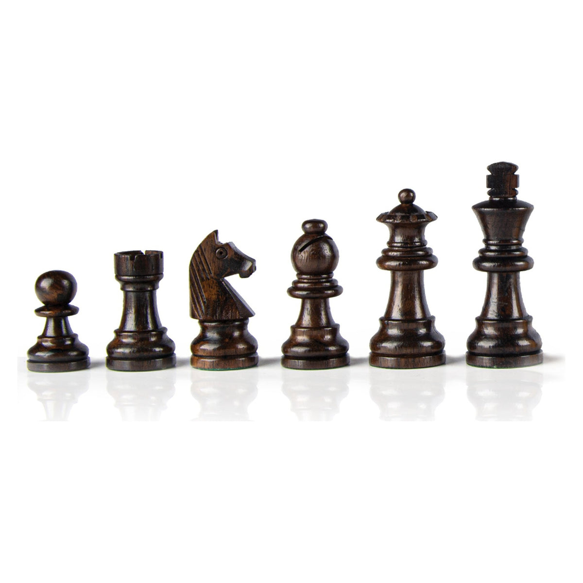 Manopoulos Staunton Wooden Weighted Chessmen (4)