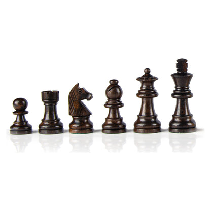 Manopoulos Staunton Wooden Weighted Chessmen (4)