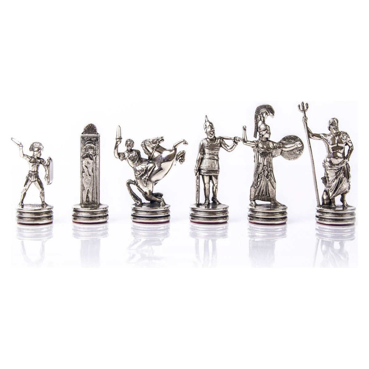 Manopoulos Greek Mythology Metal Chessmen (7)