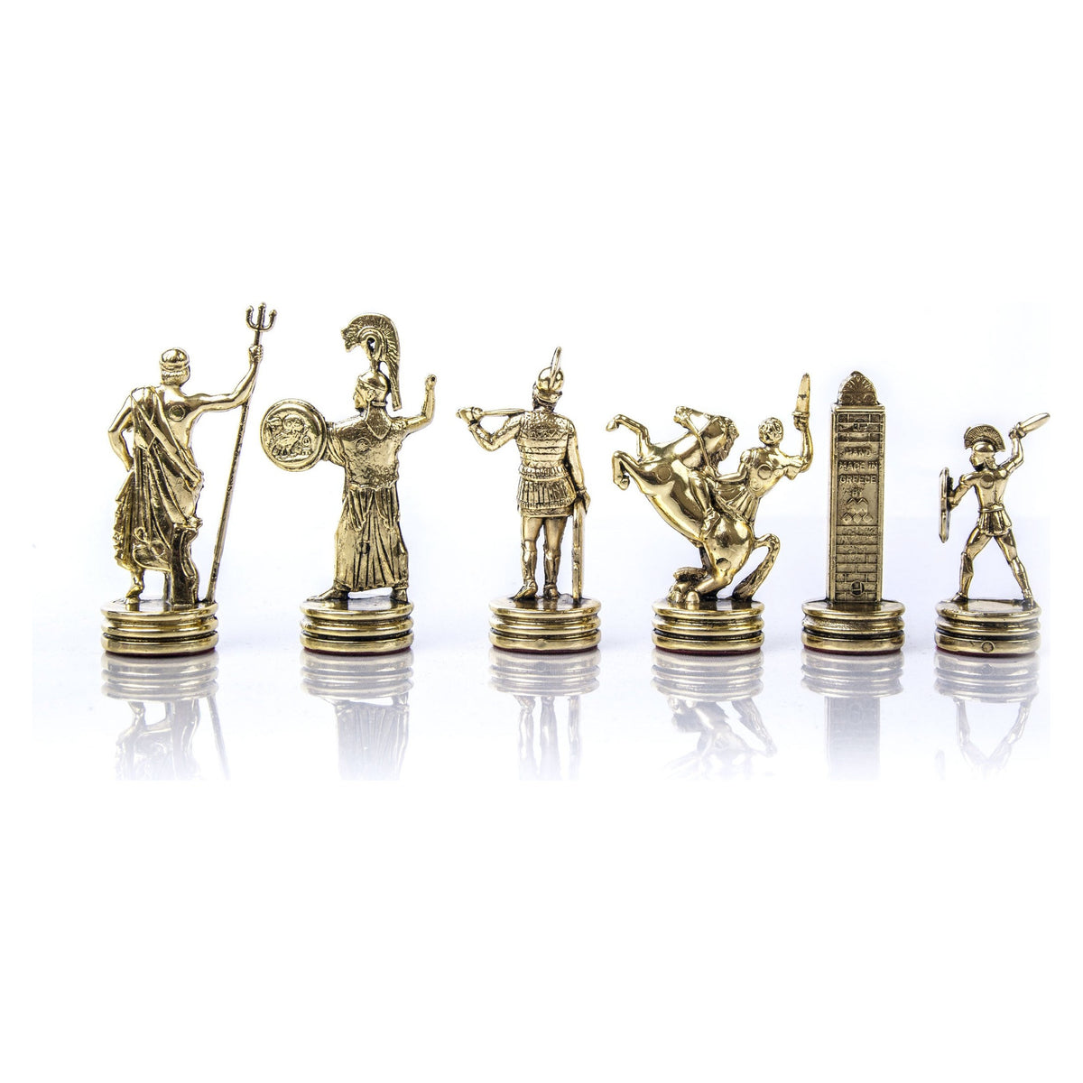 Manopoulos Greek Mythology Metal Chessmen (8)