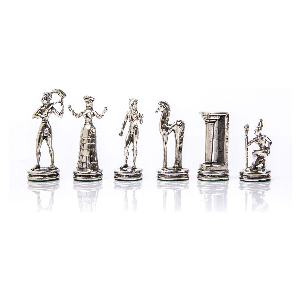 Manopoulos Minoan Warrior Metal Chessmen – F8