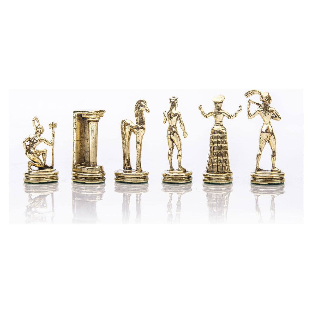 Manopoulos Minoan Warrior Metal Chessmen (3)