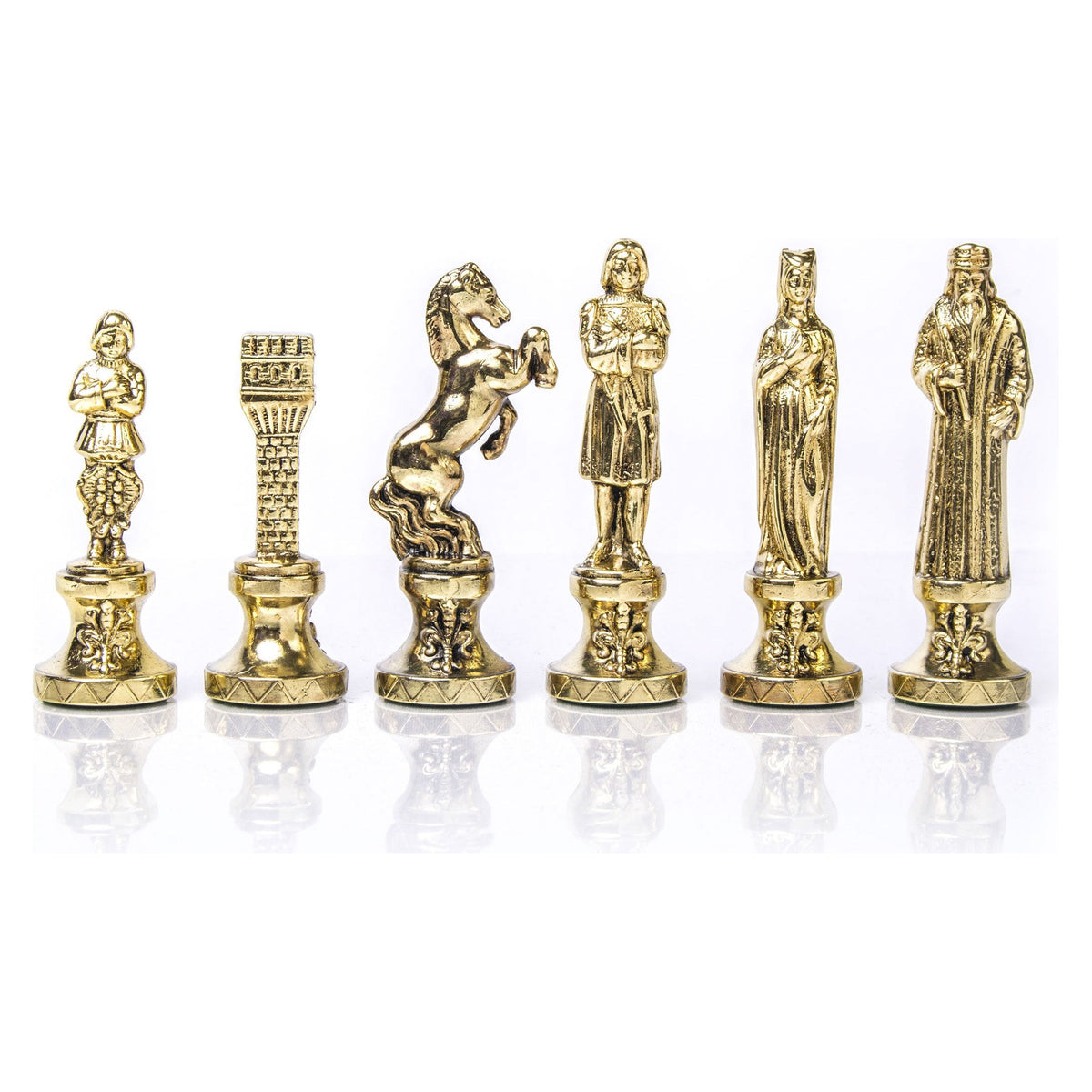 Manopoulos Renaissance Metal Chessmen – F9