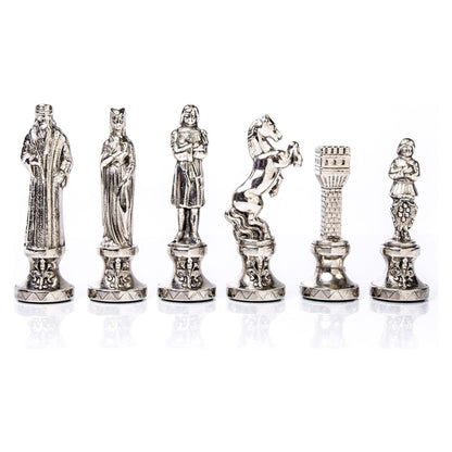 Manopoulos Renaissance Metal Chessmen (4)